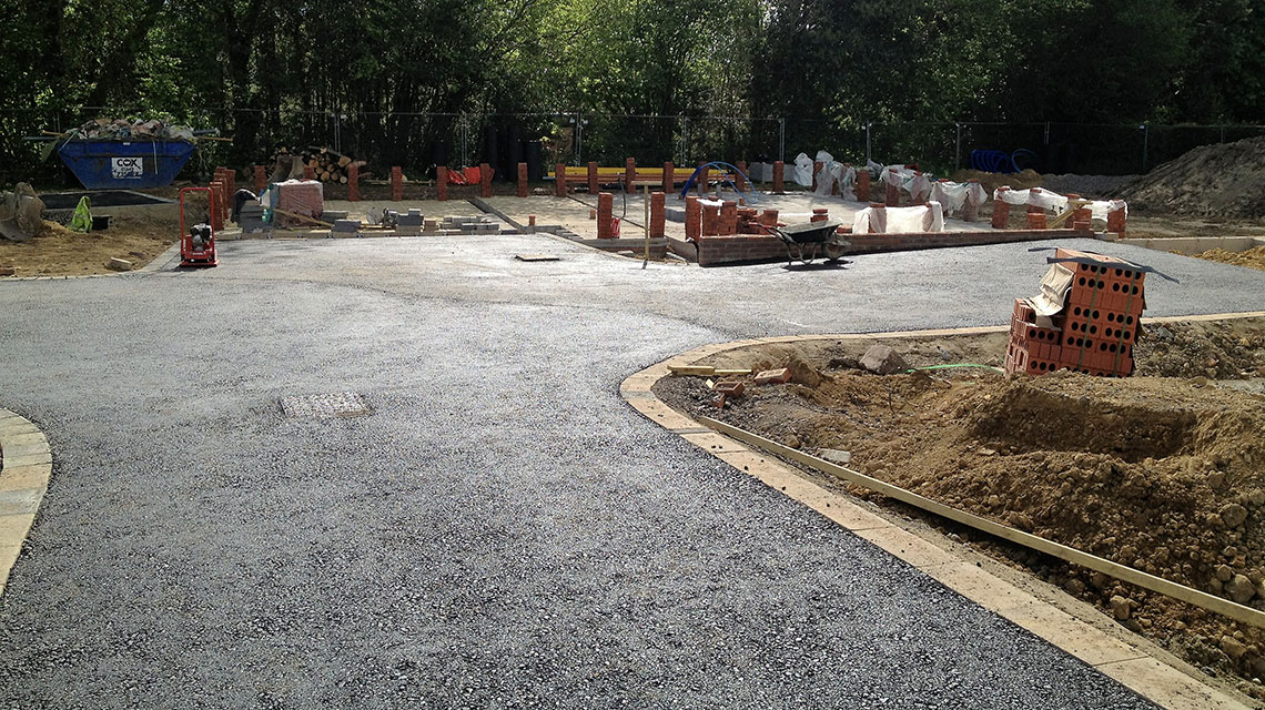Our East Grinstead groundwork project.