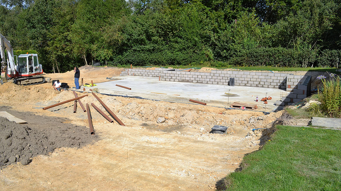 Our Lamberhurst groundwork project.