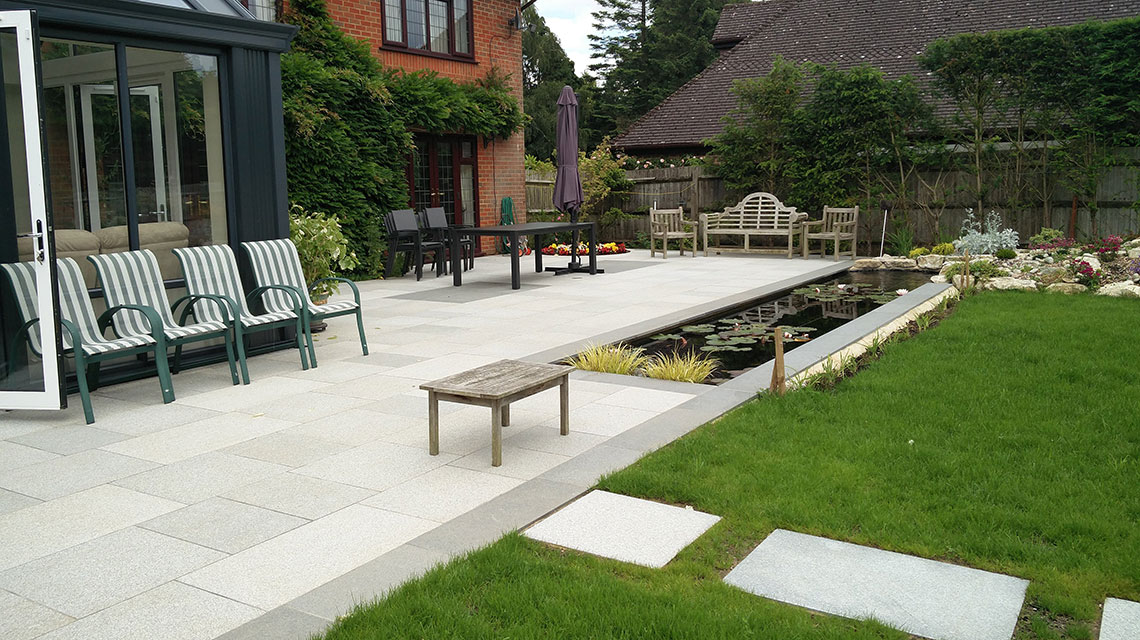 Our Langton Green landscaping project.
