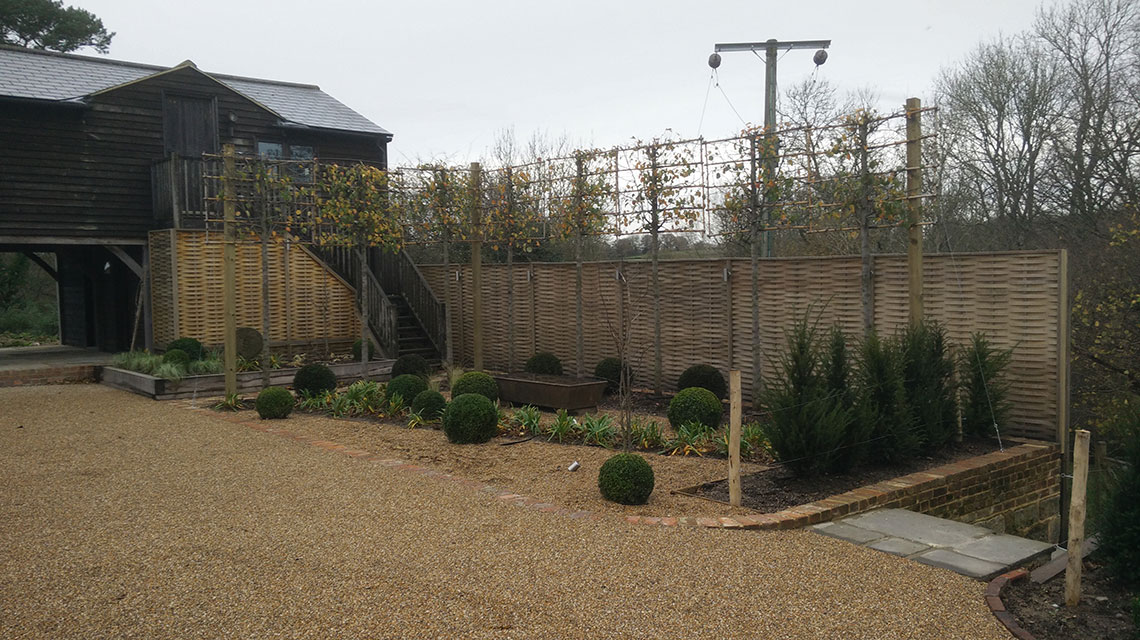Our Wadhurst landscaping project.