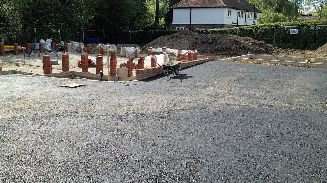 Our East Grinstead groundwork project.