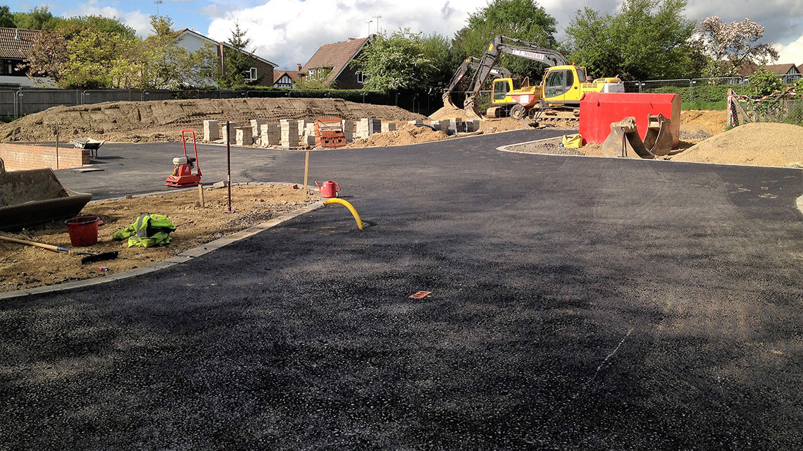 Our East Grinstead groundwork project.