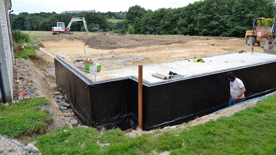 Our Lamberhurst groundwork project.