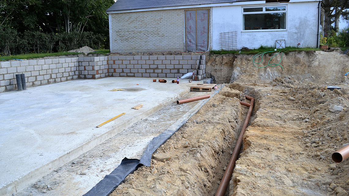 Our Lamberhurst groundwork project.