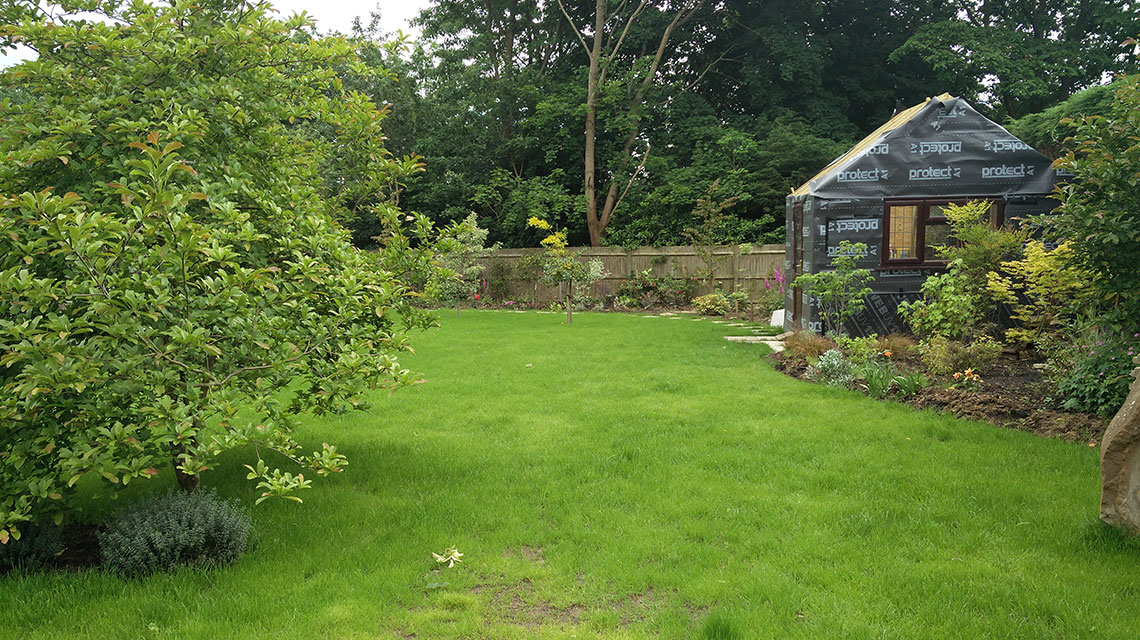 Our Langton Green landscaping project.