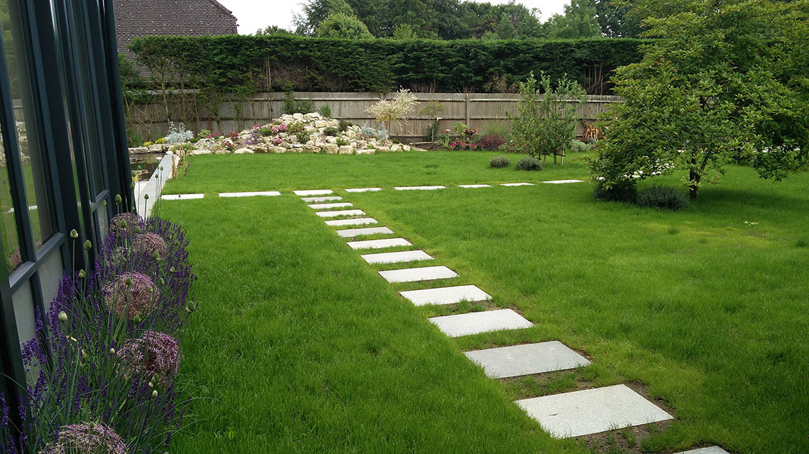 Our Langton Green landscaping project.