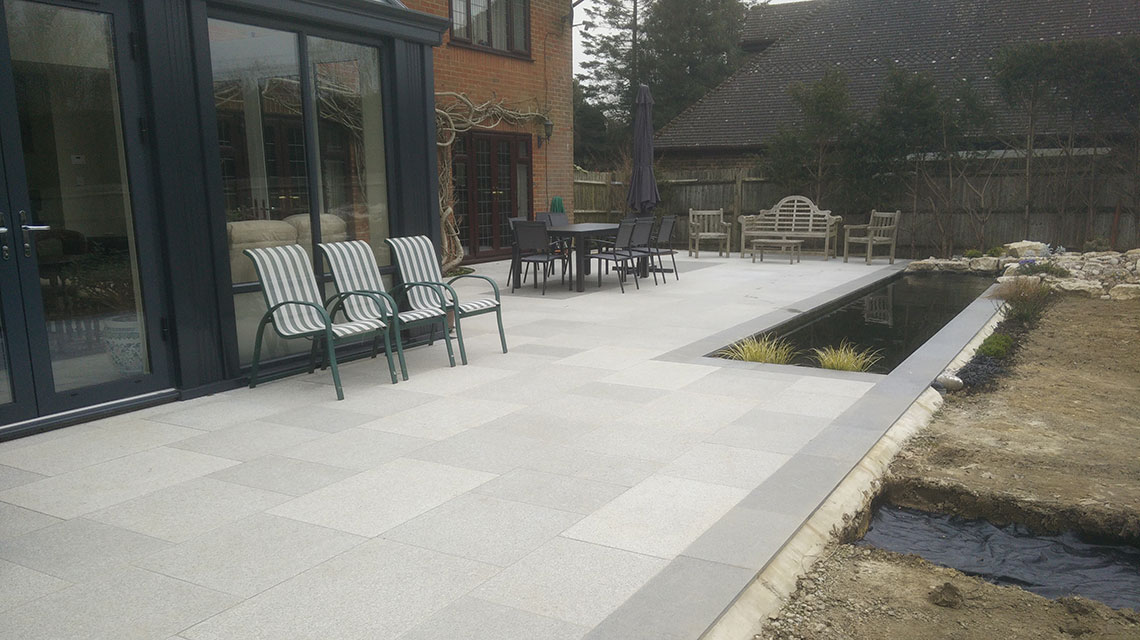 Our Langton Green landscaping project.