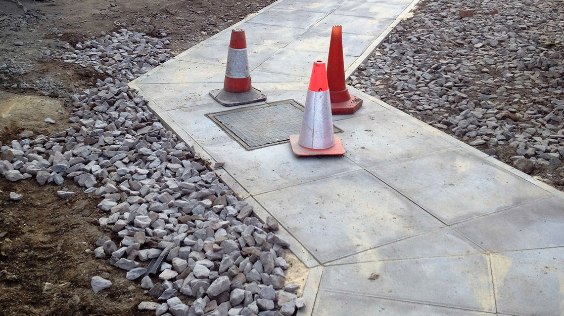 Our Paddock Wood Train Station groundwork project.