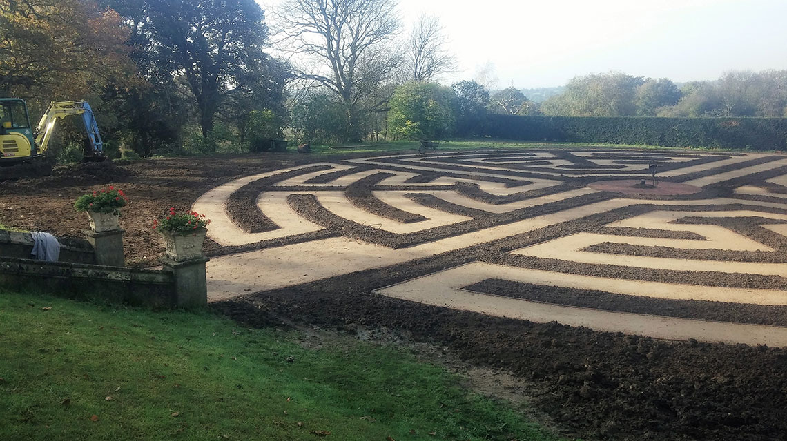 Our Tenterden landscaping project.