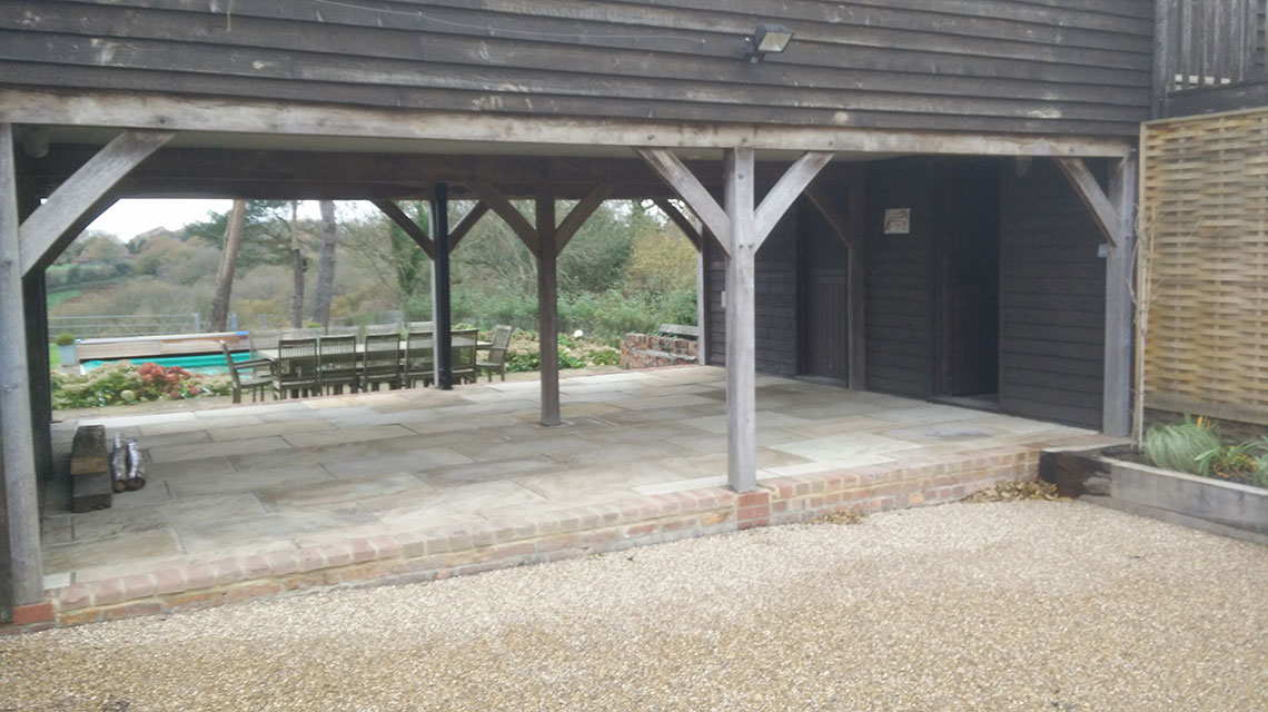 Our Wadhurst landscaping project.