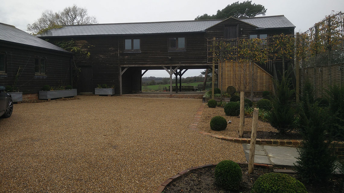 Our Wadhurst landscaping project.